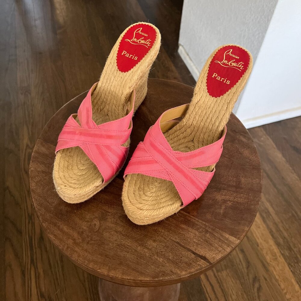 Christian Louboutin Pink Heels